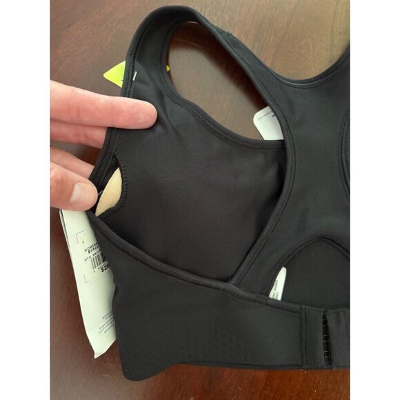 Champion NWT Jersey Stretch Racerback Sports Bra in Black Size Small - Picture 7 of 9